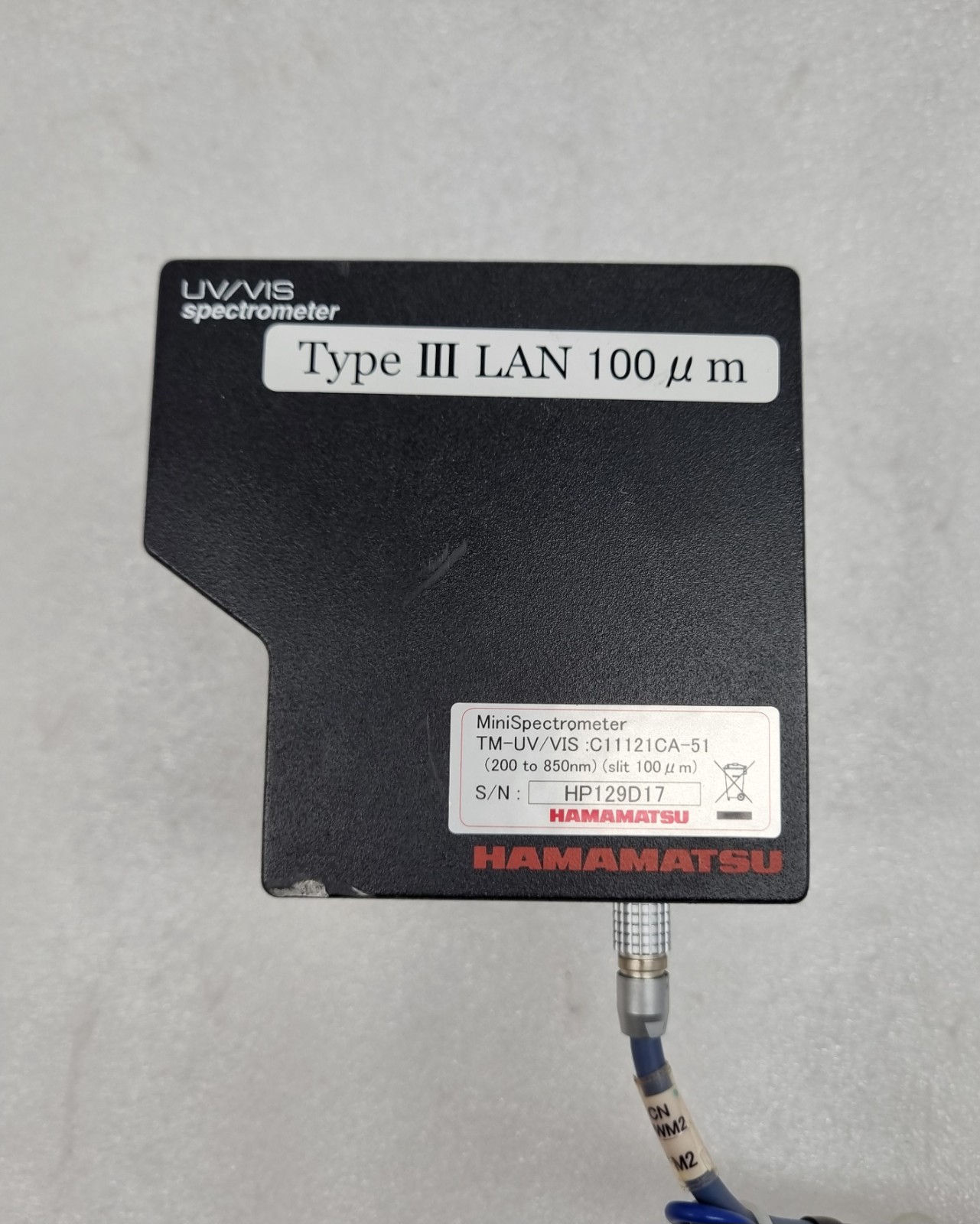 HAMAMATSU MINISPECTROMETER TM-UV/VIS C11121CA-51 FREE FAST SHIP