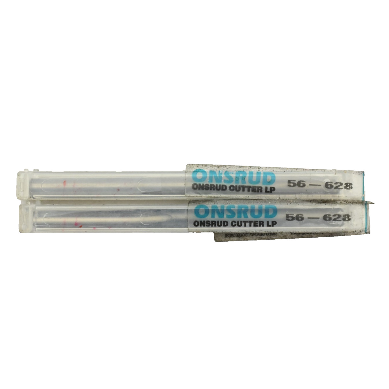 Lot of 2x ONSRUD 1/4″ 56-628 Routing End Mill O-Flute