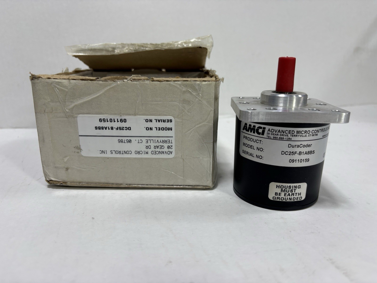AMCI DC25F-B1A8BS DuraCoder Resolver DC25FB1A8BS Advanced Micro Controls