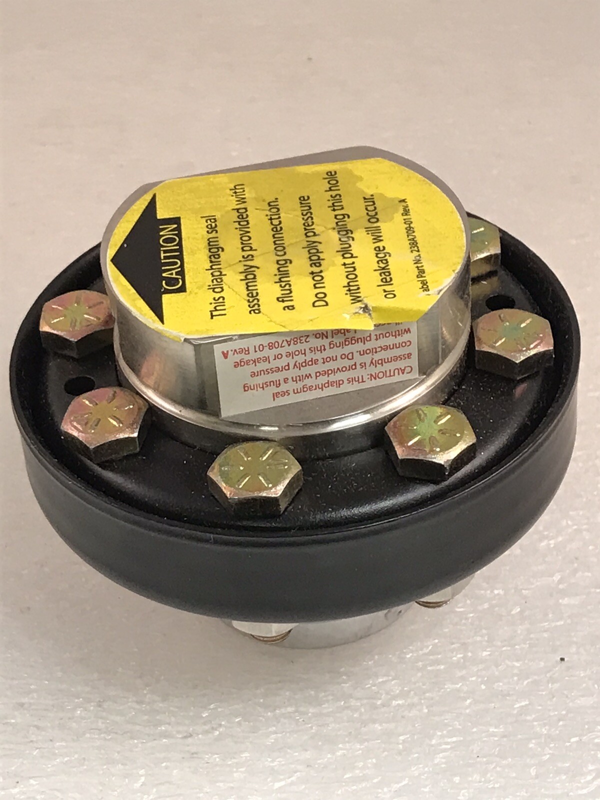 Ashcroft Diaphragm Seal 25-201CC-02T 304L Stainless Steel C1018 Type 200