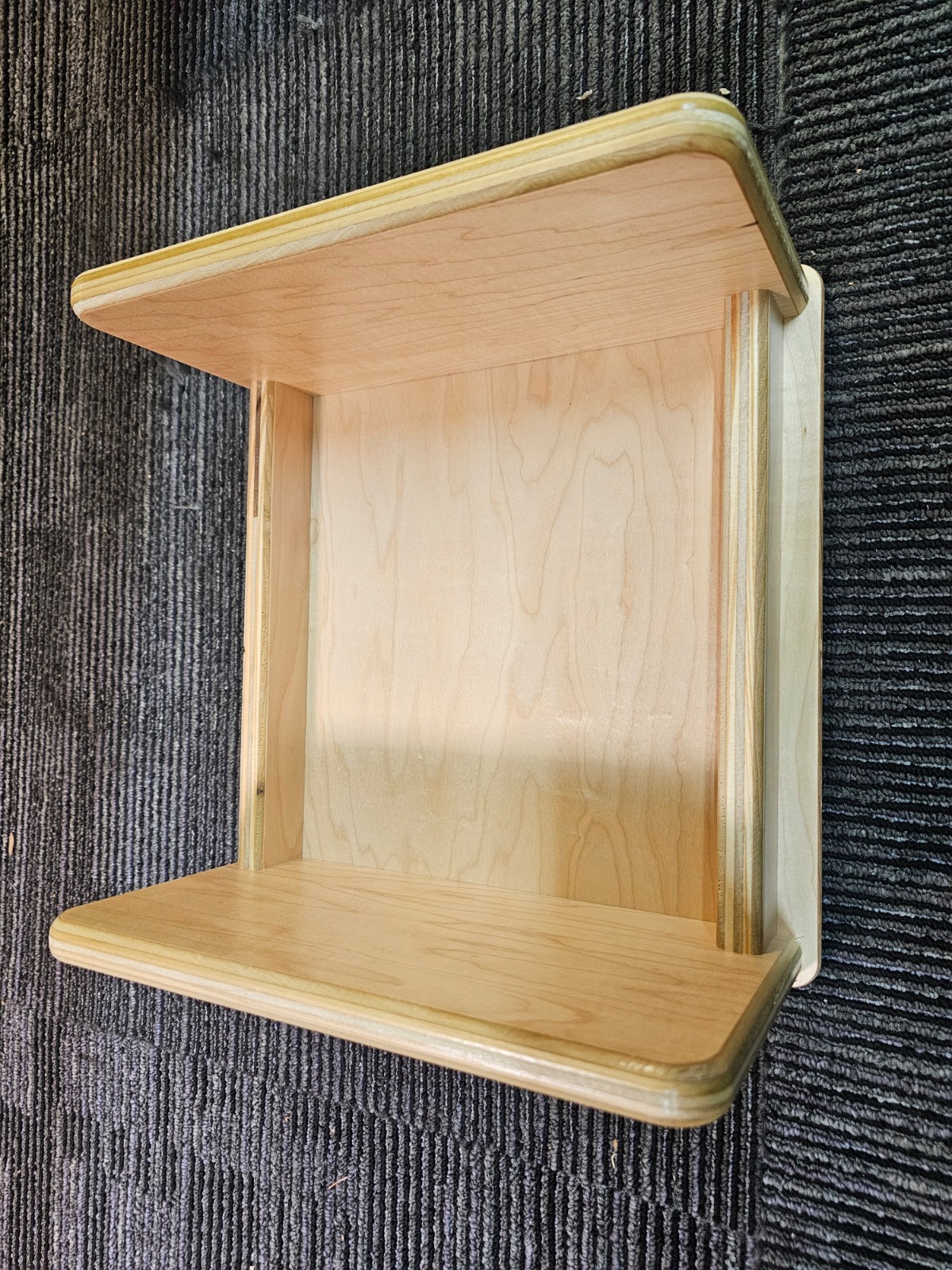 Advantage Nesting Step Stools 3-Piece 8″ x 2″, 10″ x 4″, 12″ x 6″, Wood