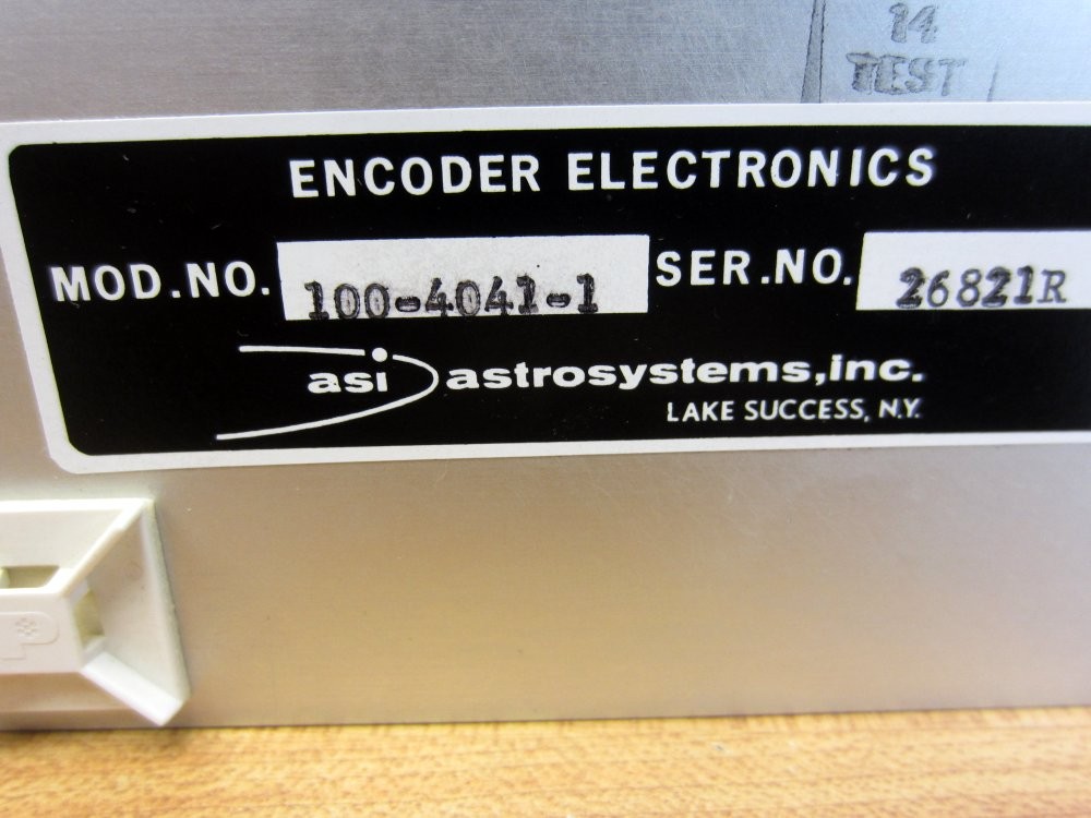 ASI Astrosystems 100-4041-1 Programmable Limit Switch 10040411 Display Module On
