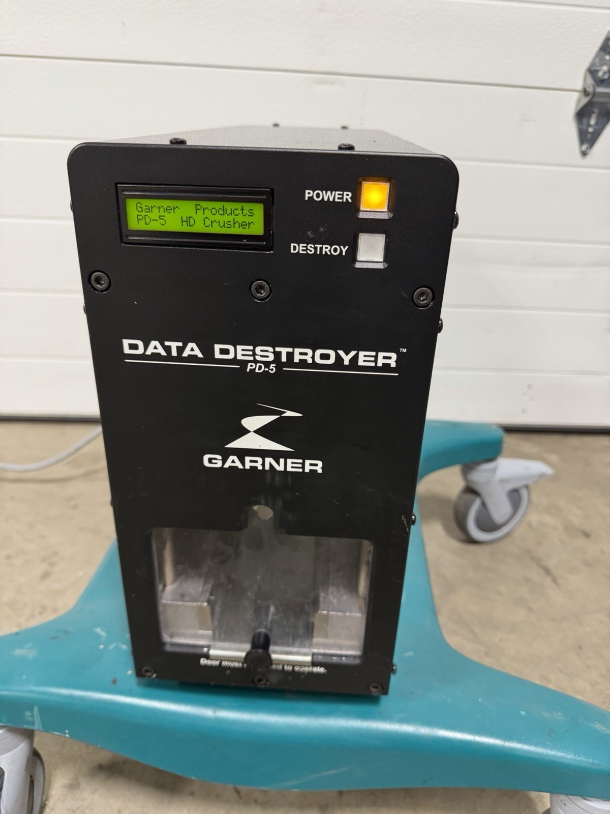 Garner PD-5 HDD Hard Disk Drive Data Destroyer Degausser