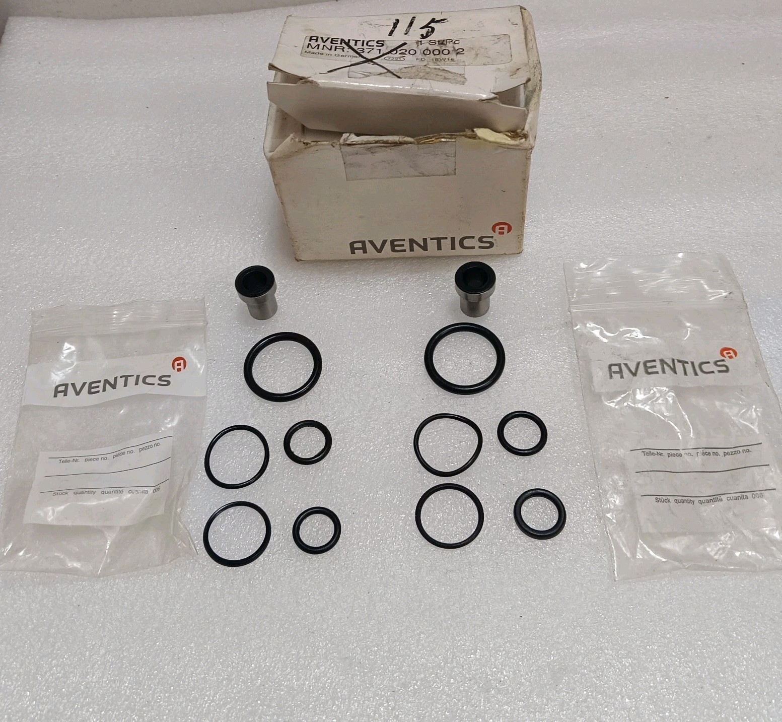 AVENTICS repair kit 371 020 000 2 set of 2 PCS Box 3710200002