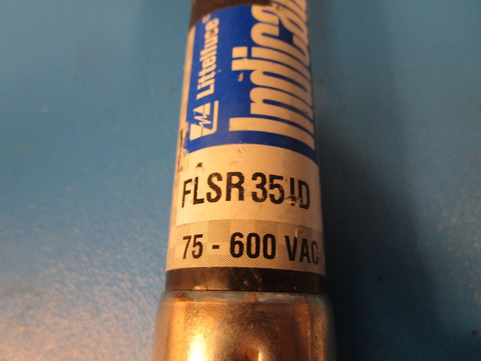 LOT OF 3 Littelfuse FLSR35IDL, FUSE DUAL ELEMENT, 35 AMP 600 VAC INDICATOR CL