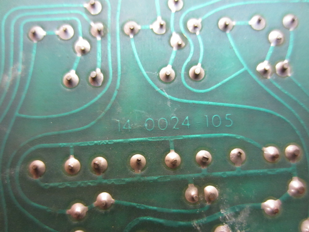 Gettys 14-0024-103 Firing Board 14-0024-03 Missing Capacitor
