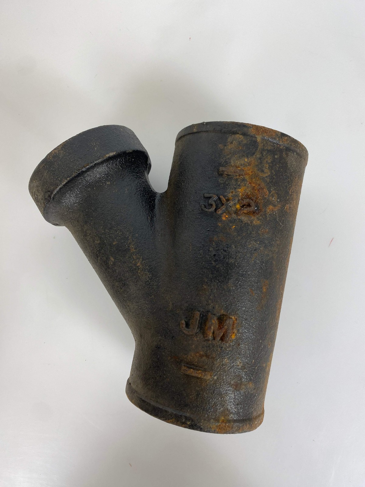 Cast Iron Tapped No Hub WYE 3″x 2″ Pack of 4