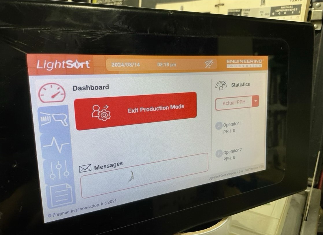 LightSort Industrial Touchscreen Controller Raspberry Pi Warehouse System-tested