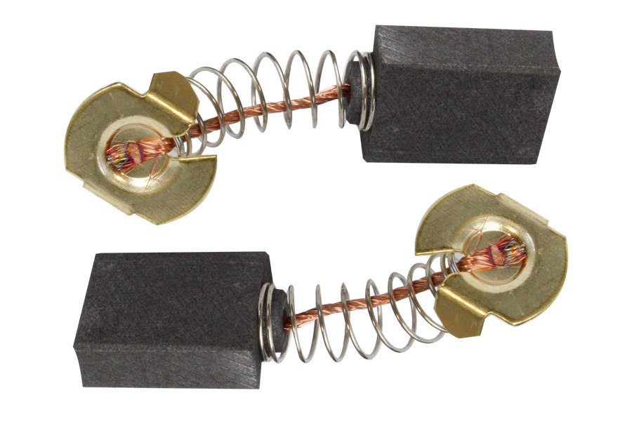 2x carbon brushes for Bosch drilling machine GSB19-2S 6.3 x 14 x 16.7 mm
