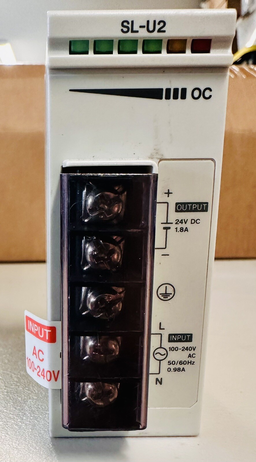Keyence SL-U2 Safety Light Curtain Power Supply Unit