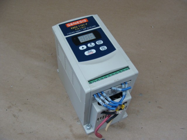 GENESIS AC DRIVE KBE2-1101-P P/N 11016 115VAC INPUT 1HP