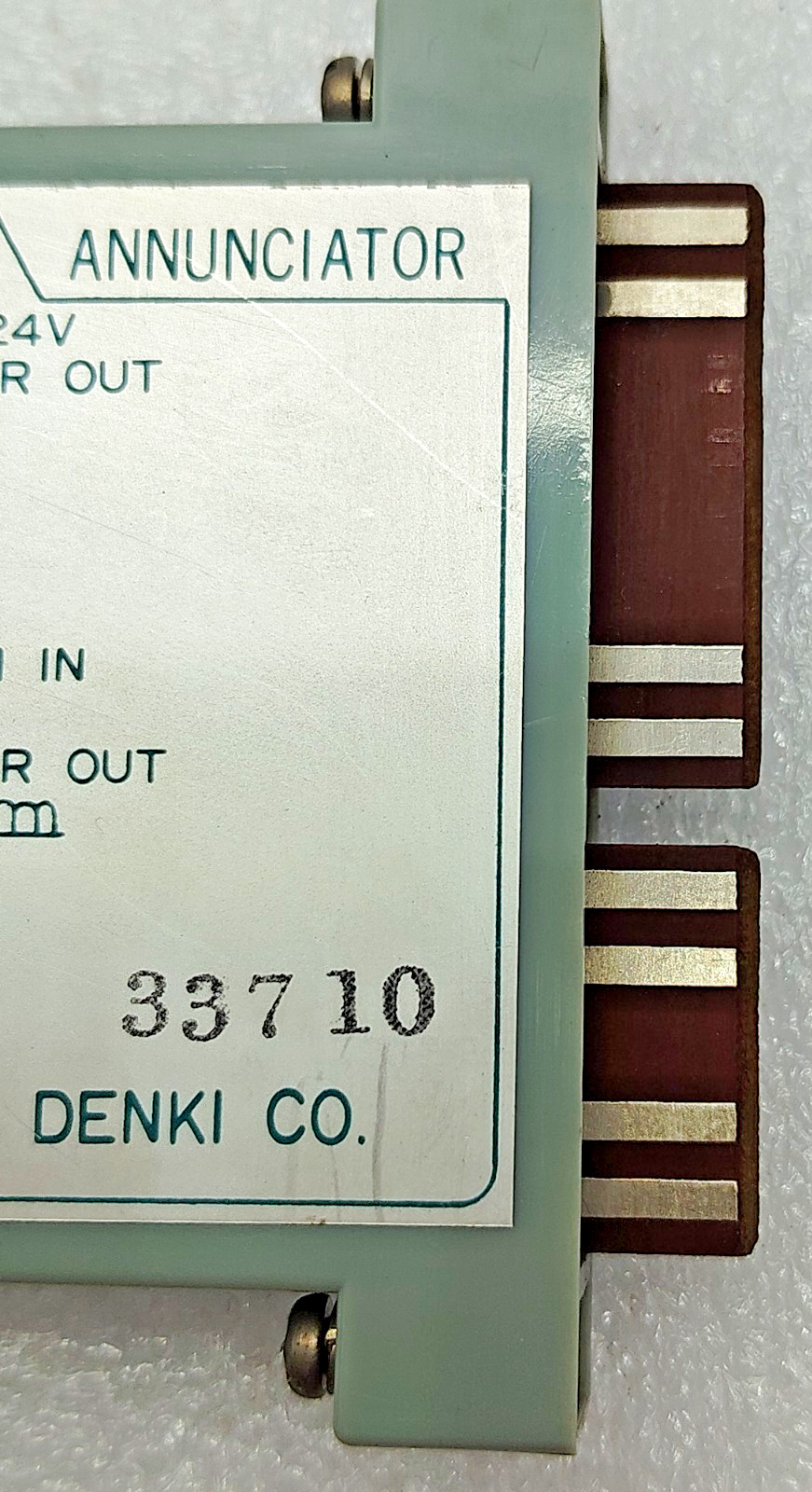 IZUMI DENKI IZ-ALARM ANKC-011 ANNUNCIATOR 33710 USED FAST SHIPPING