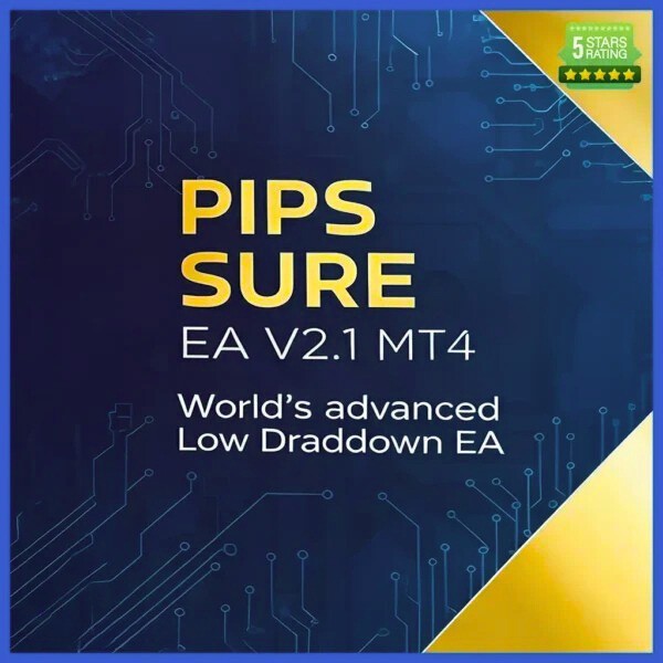 Pips Sure EA MT4 v2.1 with SetFiles (Platform build 1443+) New update 2026