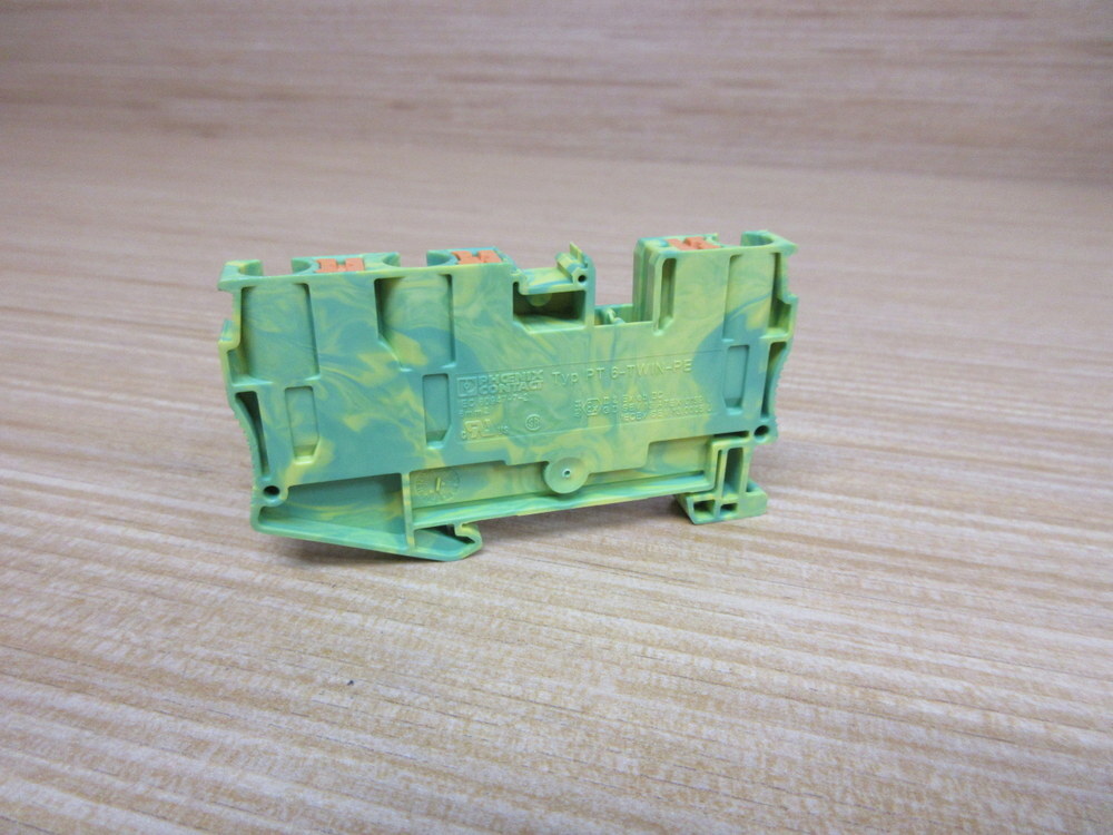 Phoenix Contact PT 6-TWIN-PE Terminal Block 3211498 (Pack of 9)