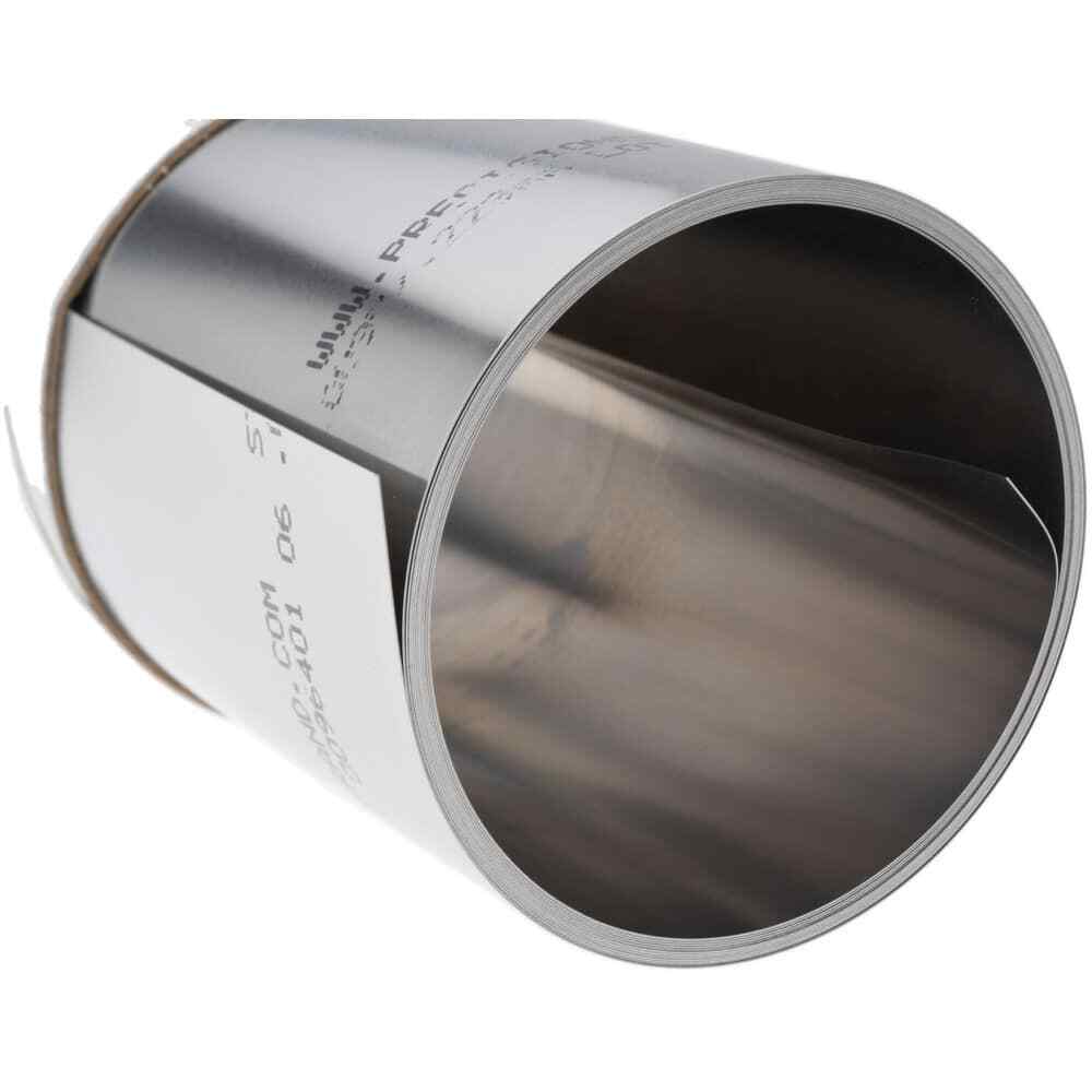Made in USA Low Carbon Steel Shim Stock: 0.009″ Thick, 100″ Long, 6″ Wide