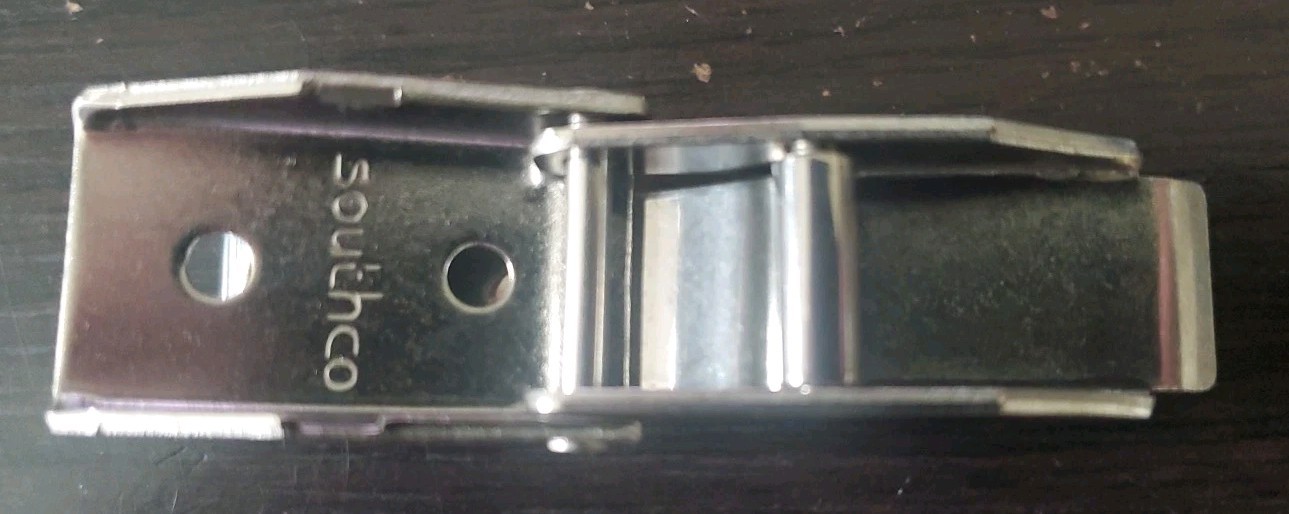 Southco 97-30-163-12 Over-Center Draw Latch Small Concealed Keeper SS Pack of 5