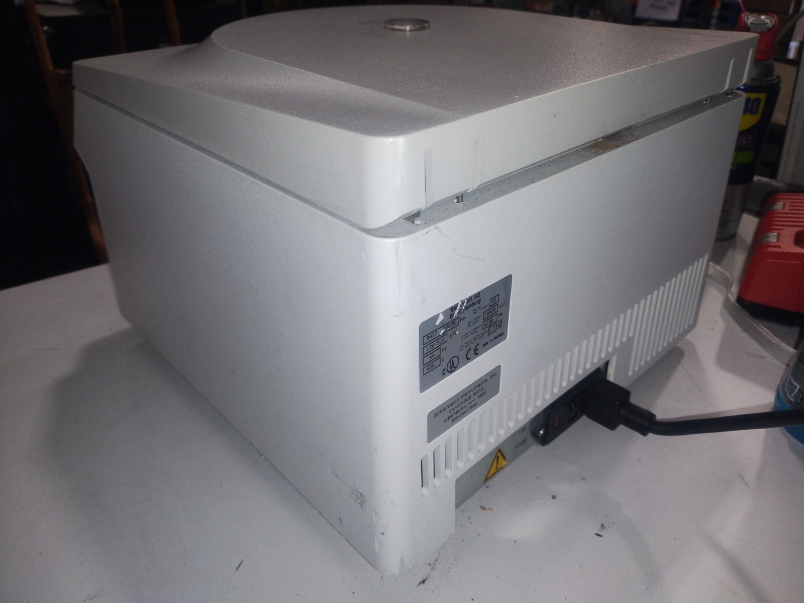Eppendorf 5417C High Speed Digital Centrifuge with F45-30-11 Rotor, Tested