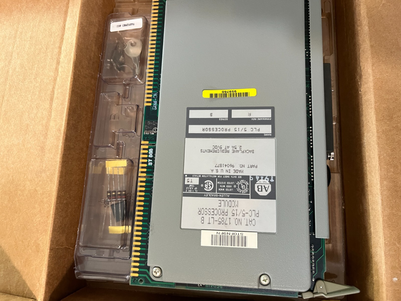 Allen Bradley, PLC-5/15 Processor Module, 1785-LT