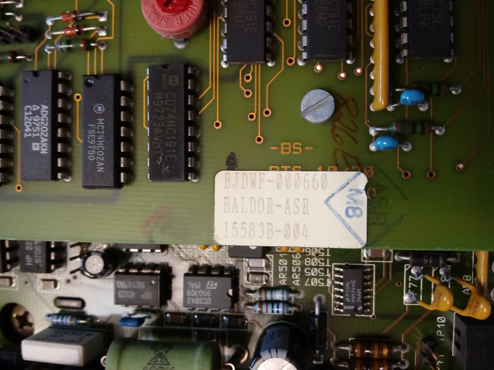 30 Day WARRANTY Baldor BTS10-200-5-RL-40 BTS10 PLC PCB Circuit Board