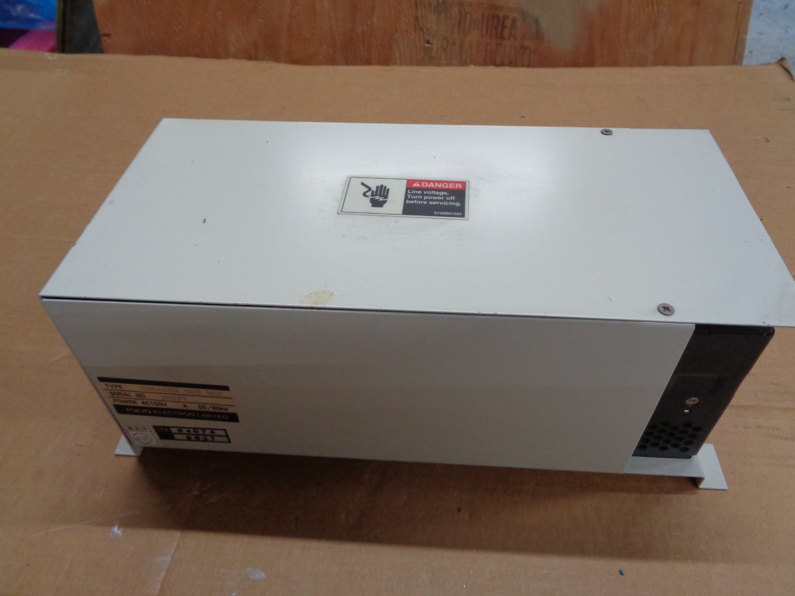 TOKYO ELECTRON TEL, TYPE: BREAKER CUT BOX