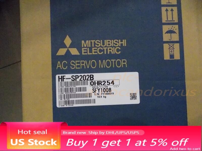 1PC New Mitsubishi HF-SP202B Servo Motor HFSP202B Expedited Shipping