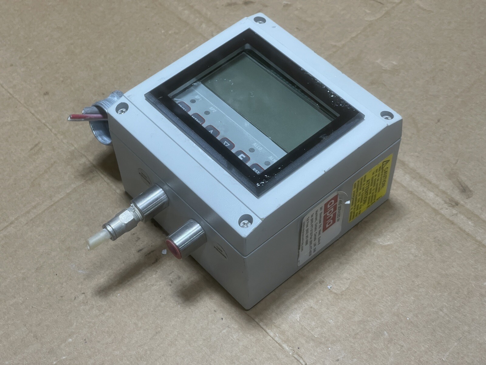 DWYER DHII-015 SERIES DH LL DIGIHELIC LL DIFFERENTIAL PRESSURE CONTROLLER
