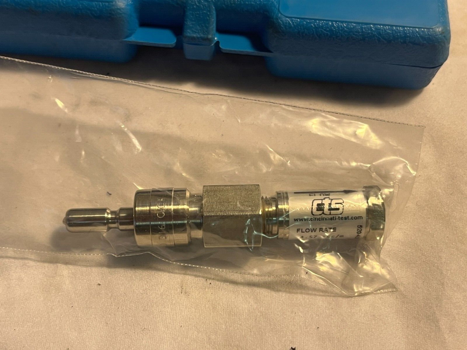CTS 4.57SSC/M FLOW RATE 290.0 KPA AUTO-CAL PART TESTER LS132219