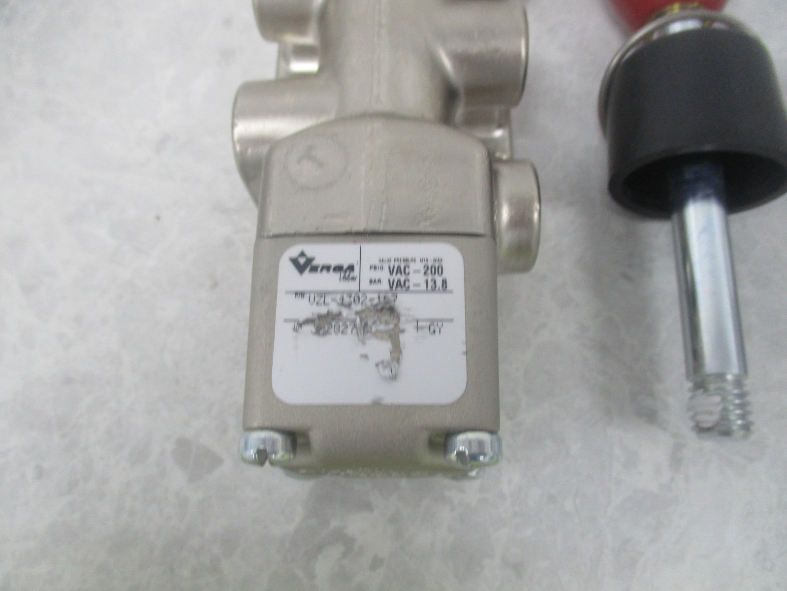 VERSA VZL-4302-167, 2 POSITION AIR VALVE, V0936