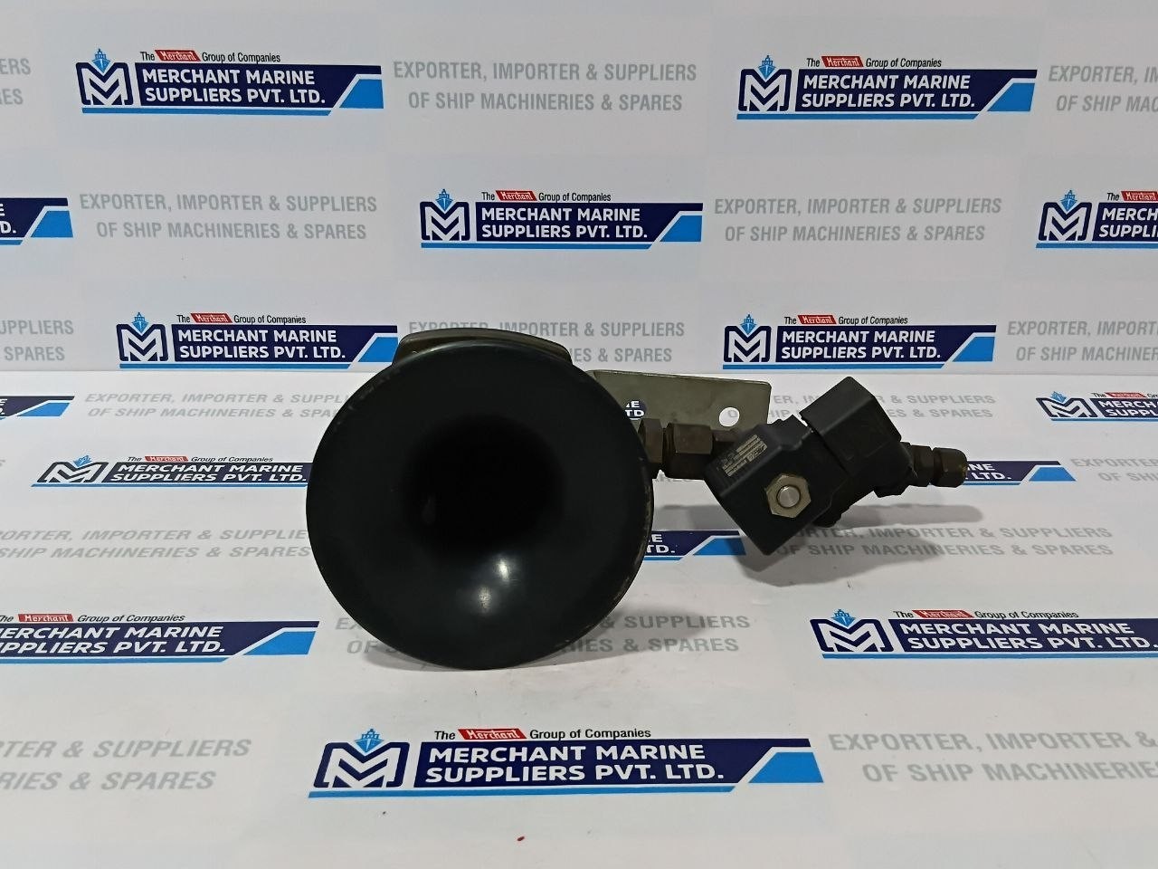Kockum Sonics Tyfon MKT 75/800 Air horn With Solenoid Coil 24VDC Sweden
