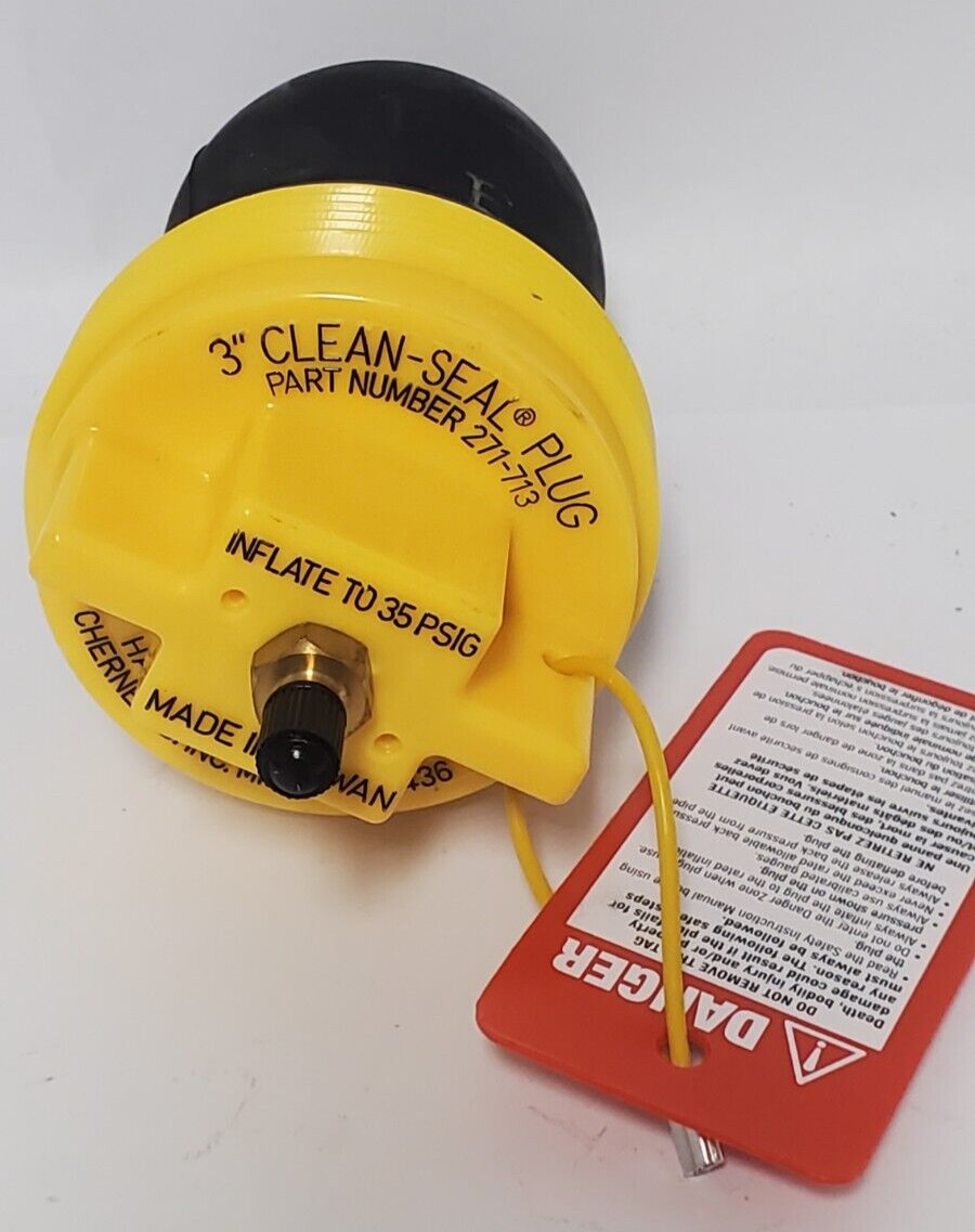 CHERNE CLEAN SEAL PNEUMATIC PLUG 271713