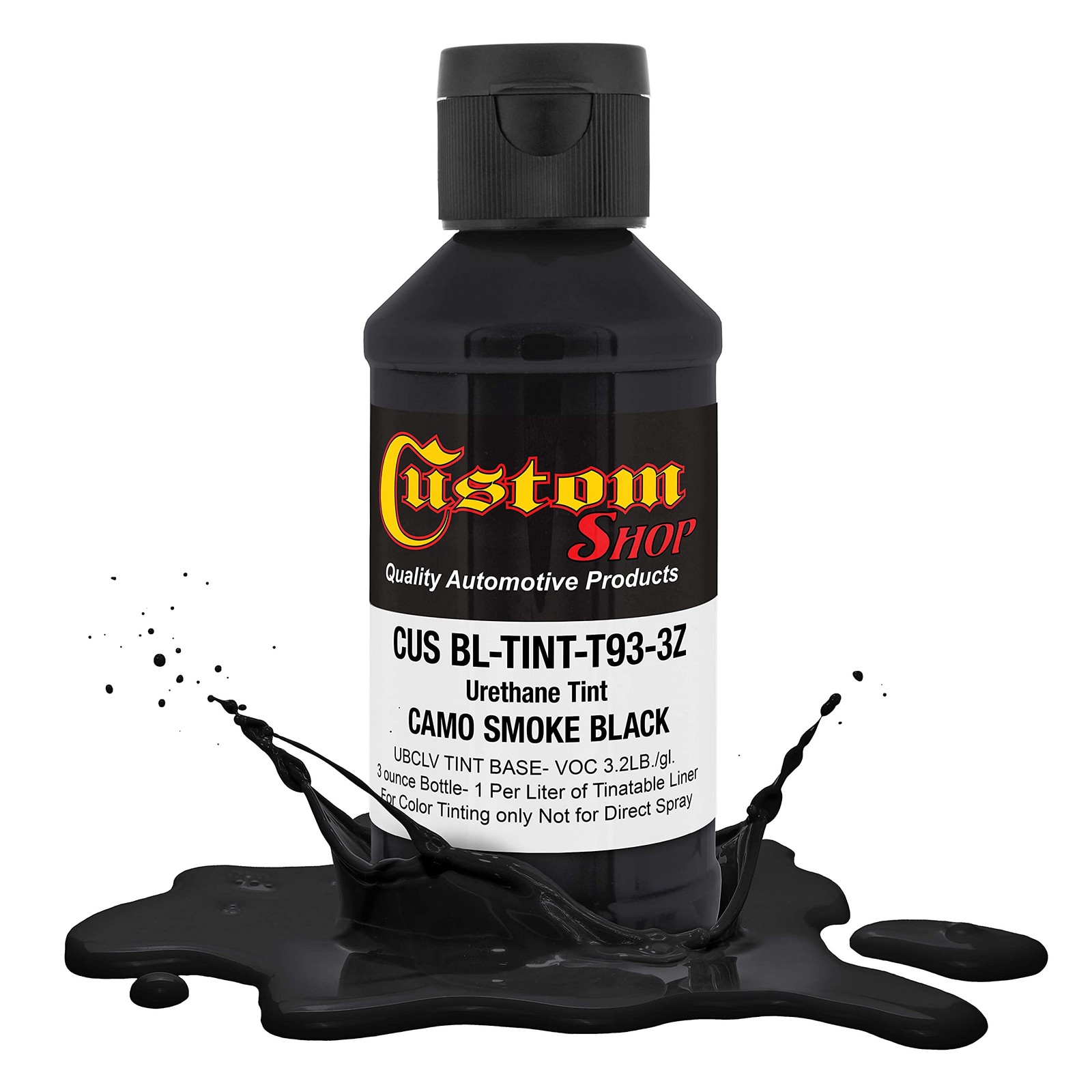 Custom Coat Camouflage Series 3 Ounce (Camo Smoke Black Federal Standard Color #
