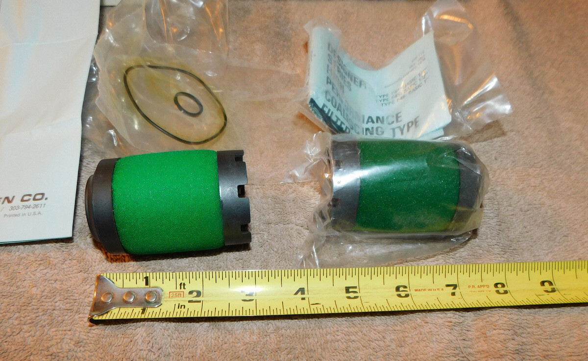 Norgren Filter 5350-03 Filter Kit 535003 GET 2 Repair Filter Kit Lot NIB