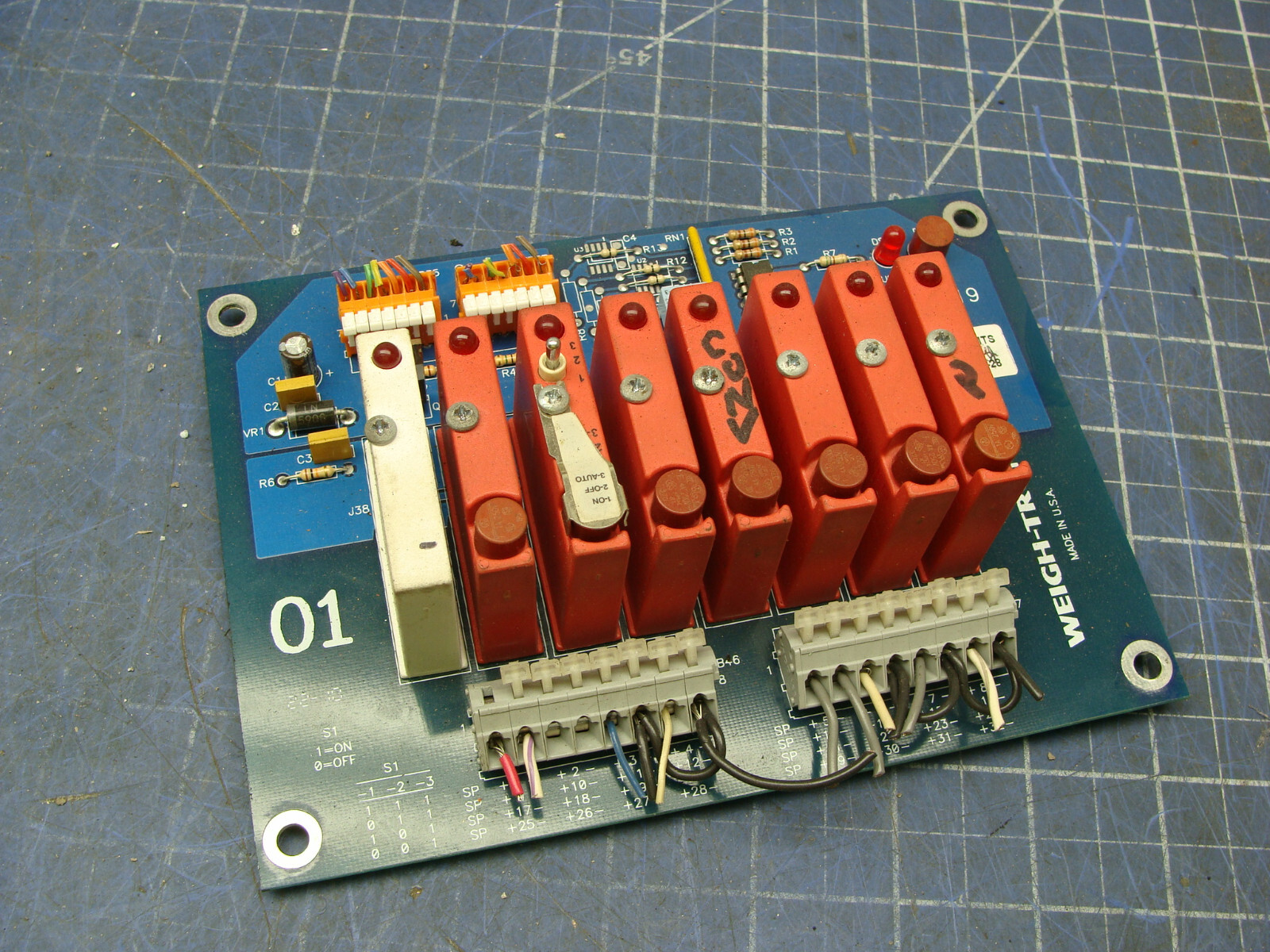WEIGH-TRONIX D47182-0019, 47183-0018MTS REV 01 CIRCUIT BOARD