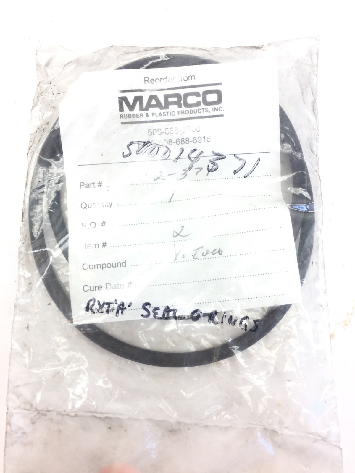 MARCO RUBBER & PLASTIC 2-371 NEW IN BAG (A392)