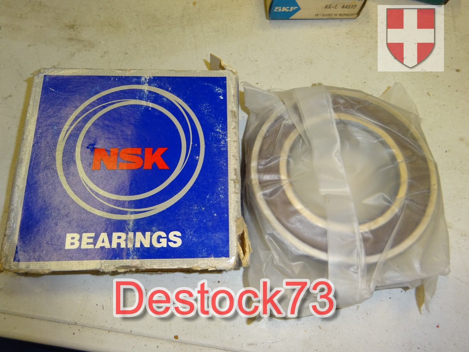 Nsk 6210ddu Ball Bearing Sealed Deep Groove 50x90x20mm