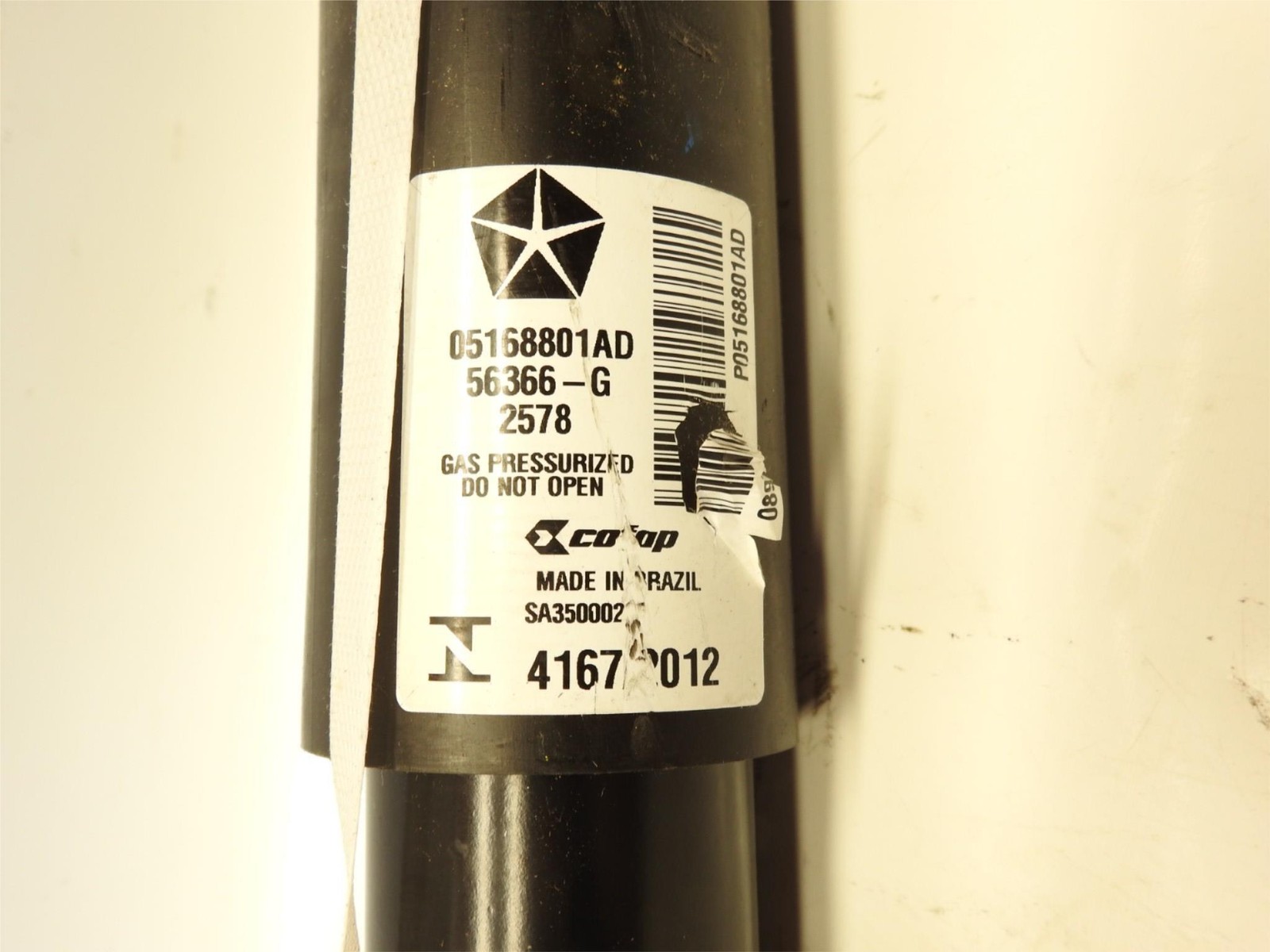 New Genuine Oem Mopar 5168801AD Gas Strut