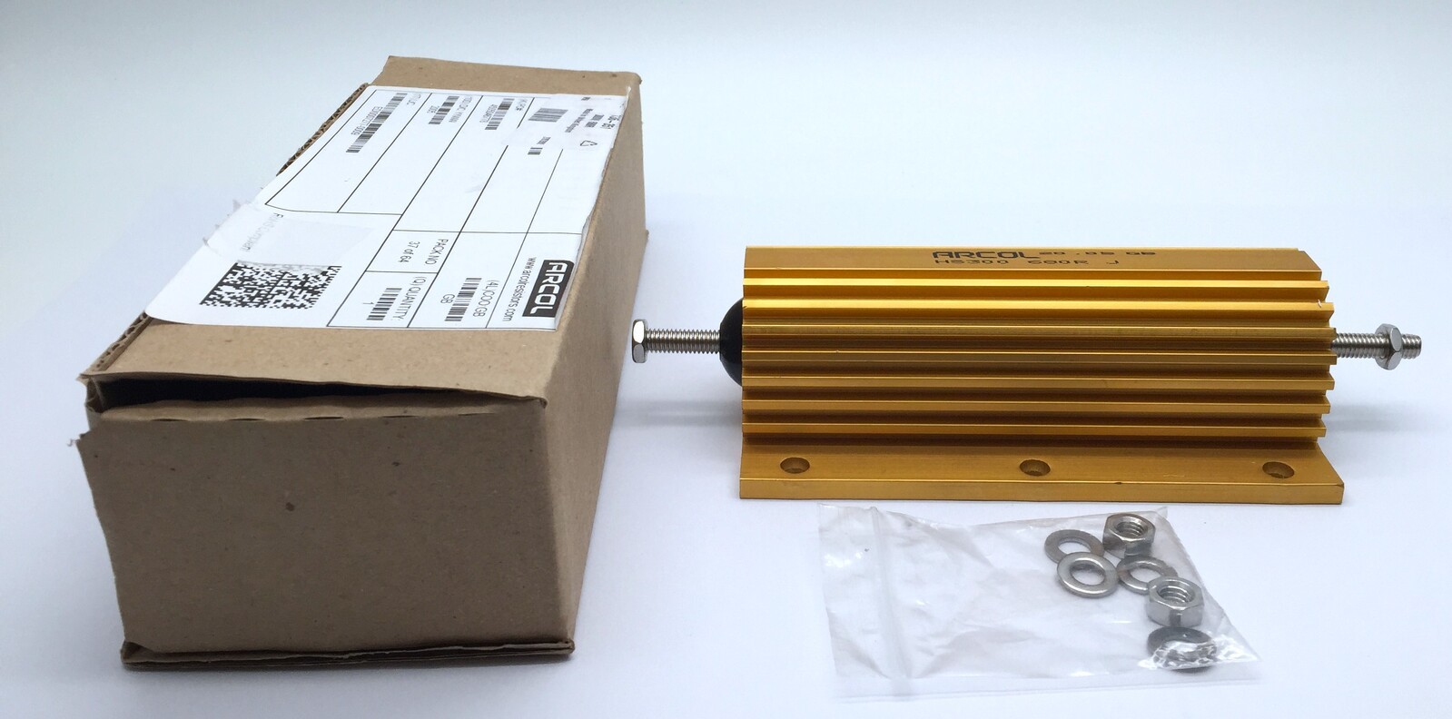 ARCOL HS300 680R J Wire Wound Chassis Mount Resistor 680 Ohms 5%  ARS136-351