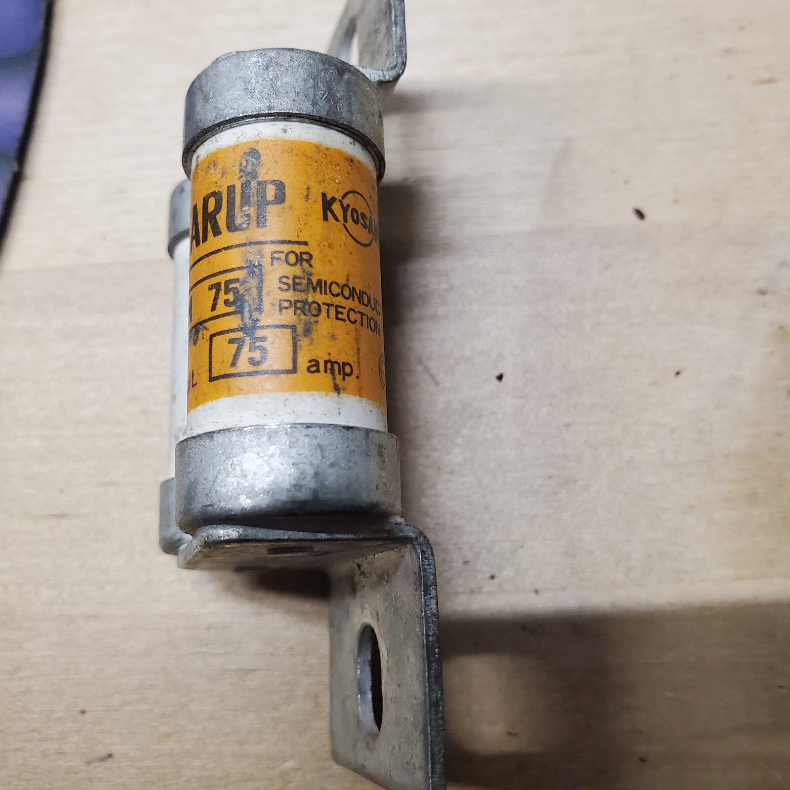 Kyosan Clearup Fuse 60FH75 600 Volt 75 amp-TESTED-WORKING