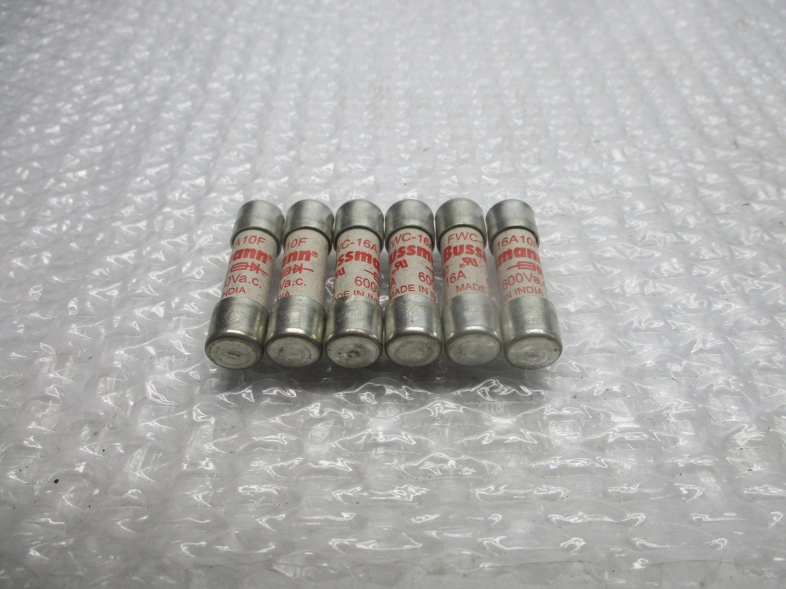 BUSSMANN FWC-16A10F FUSE LOT OF 6 NSNP