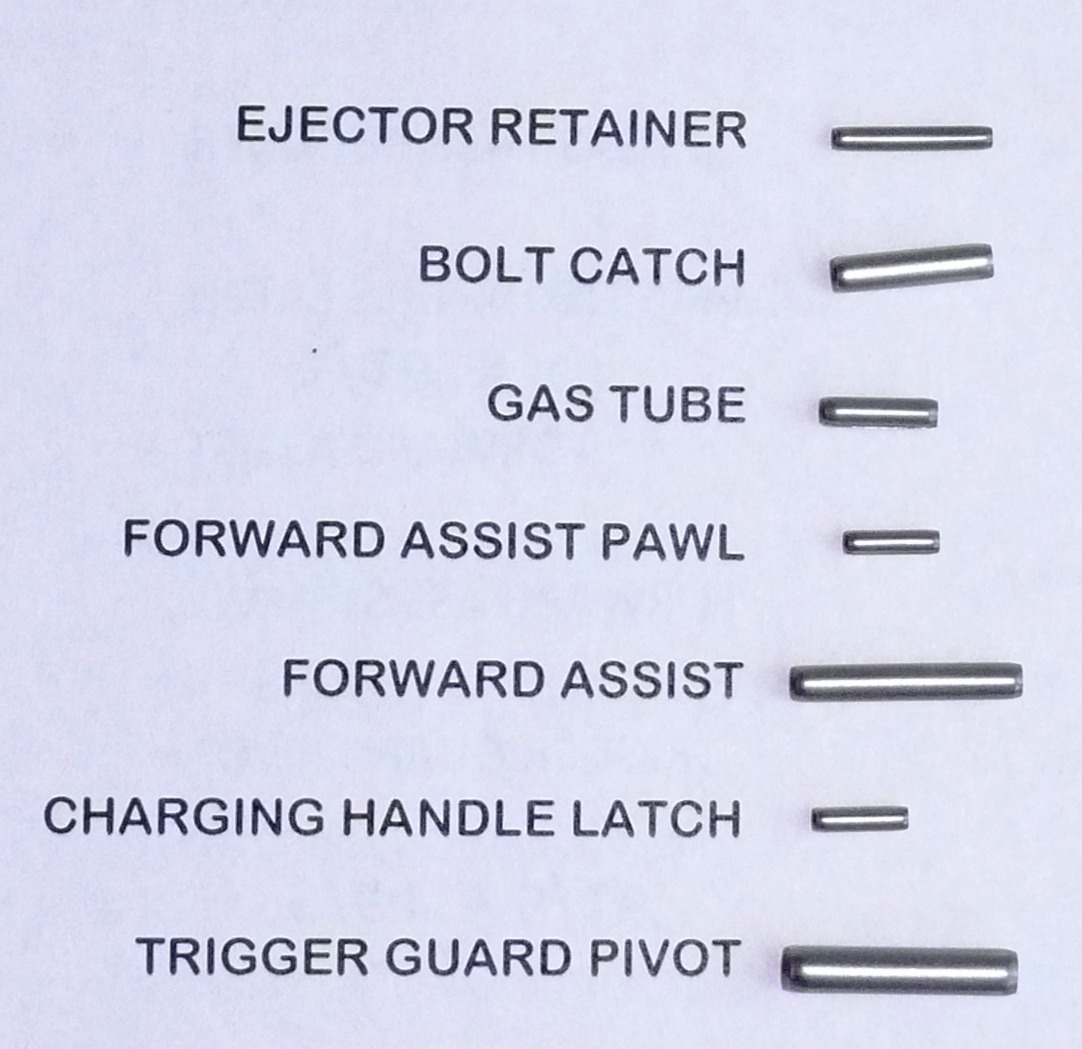 42 ASSORTED SPIRAL COILED ROLL PINS COMBO PACK
