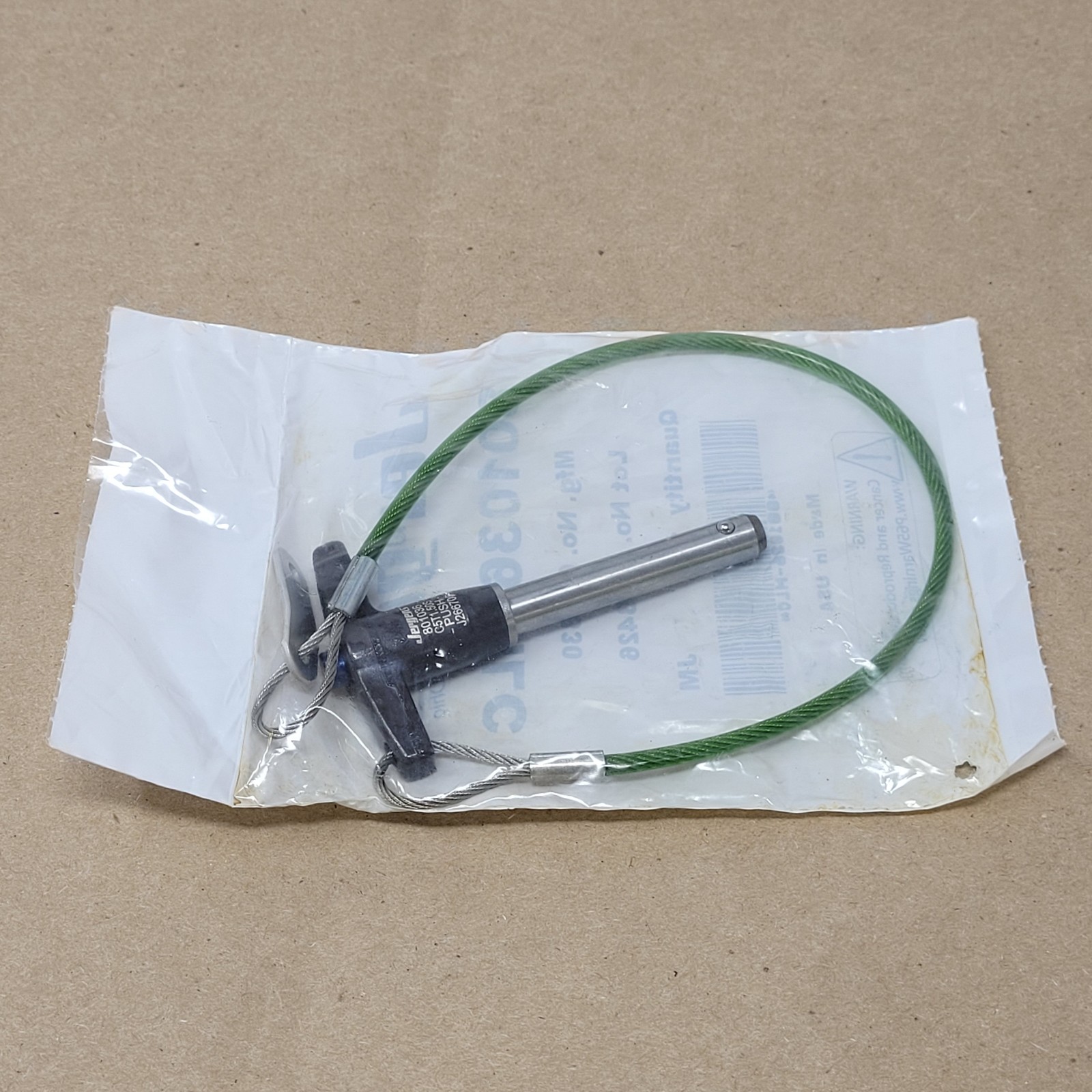 Jergens 801036-MLC T-Handle Quick Release Pin – NEW