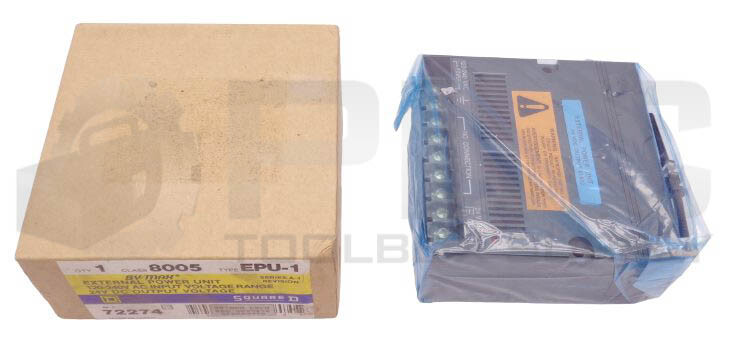 NEW SQUARE D 8005 EPU-1 EXTERNAL POWER UNIT 120-240VAC 24VDC SER A-1 72274