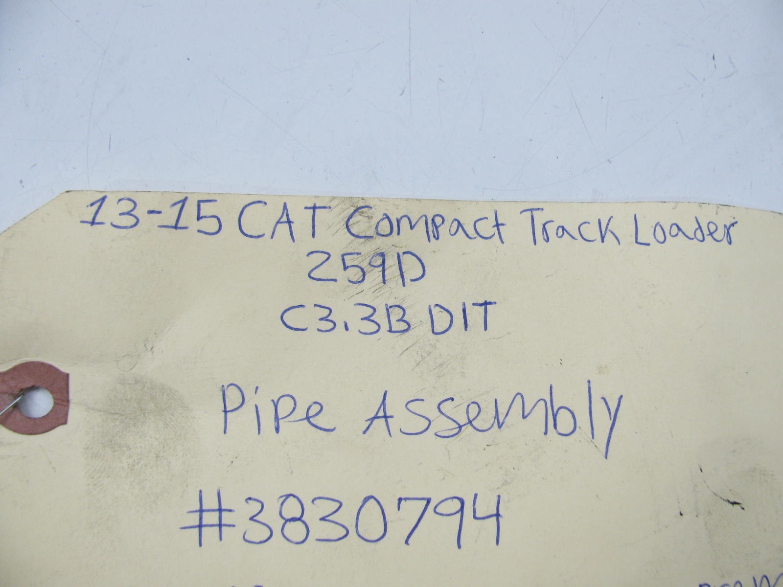 NEW – OEM 3830794 Exhaust Pipe For CAT 259D 257D 236D 242D