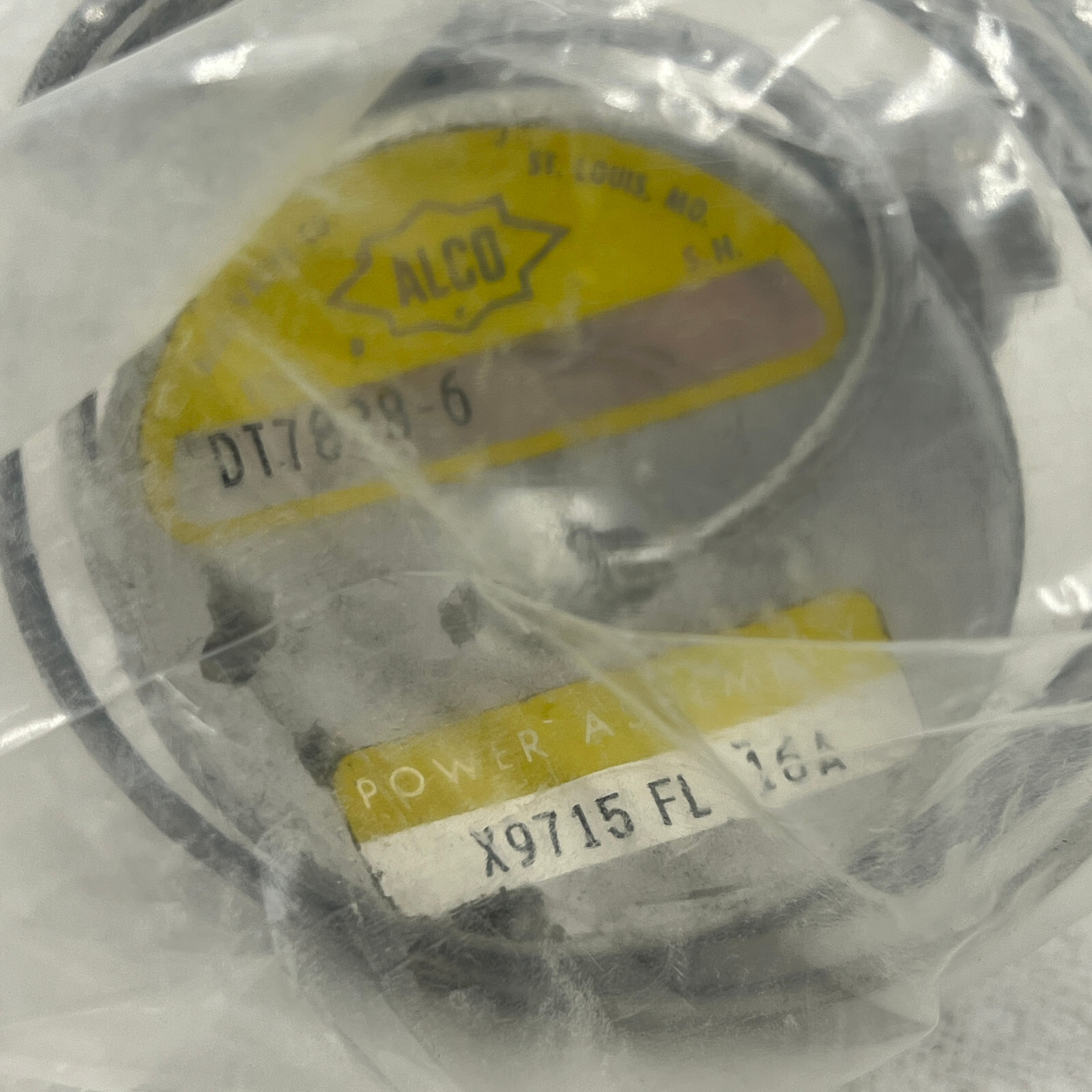 NOS Alco Expansion Valve DT7838-6 X9715 FL 16A ASSY