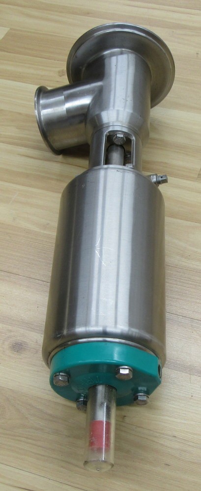 Tri-Clover 761-21M-10L-3-316L Sanitary Valve 76121M10L3316L W/ Part