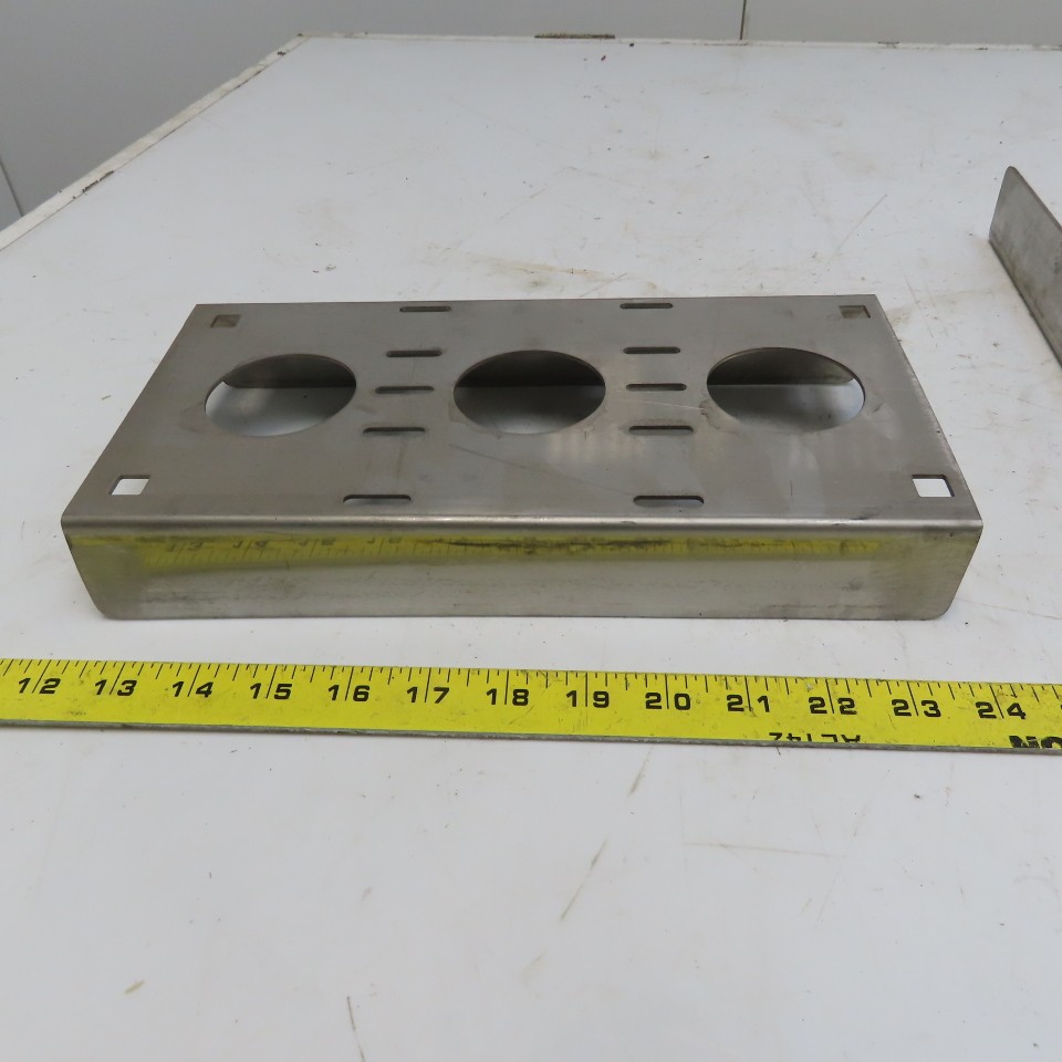 B-Line SS6CC-06-12 6″ 316 Stainless Steel 12″ Vented Cable Tray Lot of 2