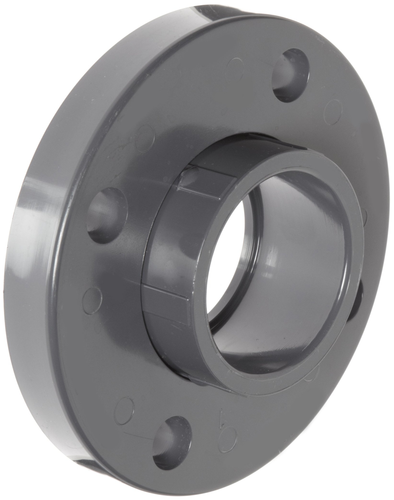 3/4 PVC Van Stone Flange Class 150 Schedule 80 Gray Socket Fitting