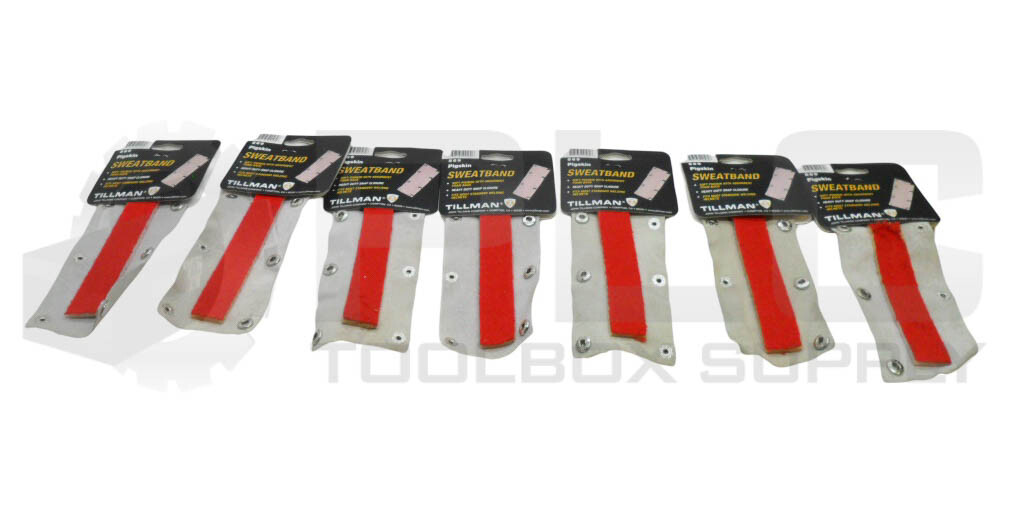 LOT OF 7 NEW TILLMAN 569 PIGSKIN SWEATBAND PAD