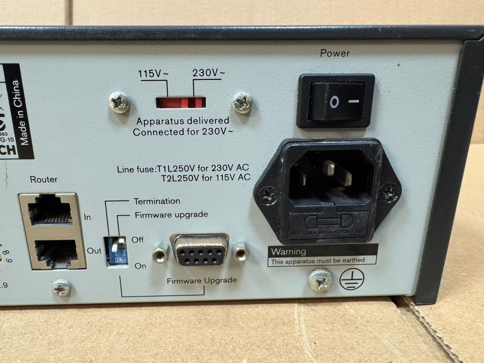 Bosch / Plena Voice Alarm Router / LBB1992/00