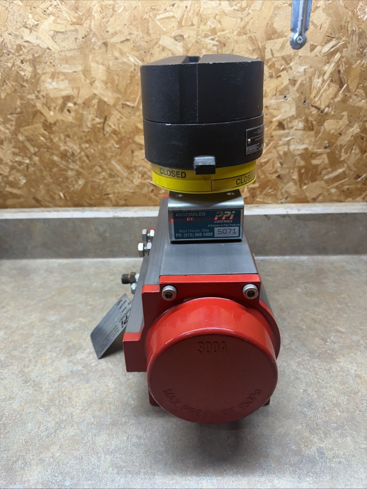 Triac controls 2R300SR Actuator, Westlock Control Head , 0090753-1-2-1, PV-9311W
